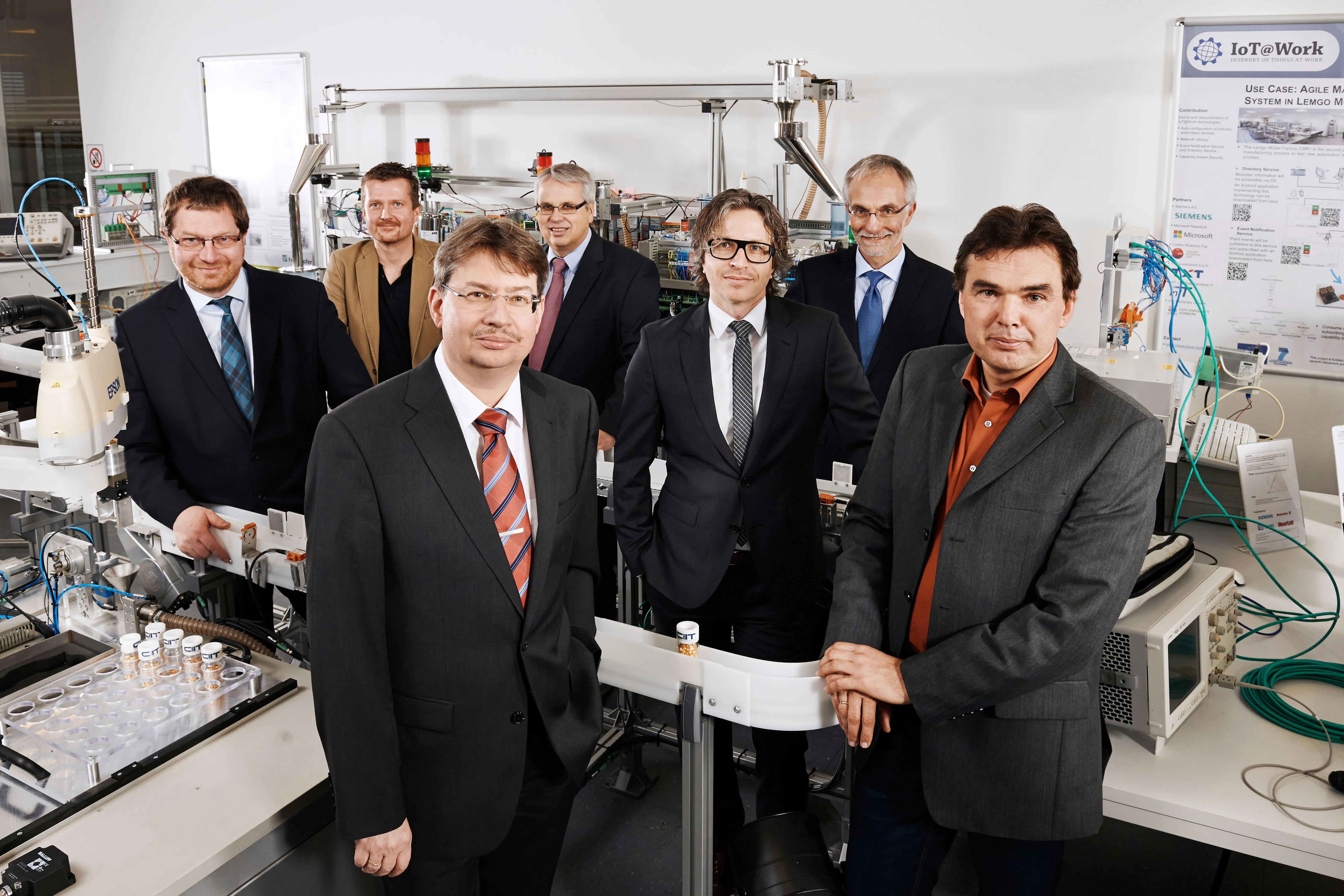 Professoren Gruppenbild 2014